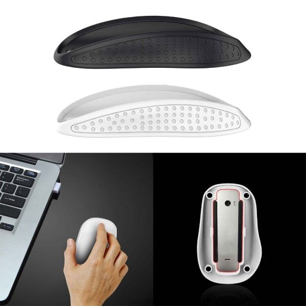 Compatible with Apple Magic Mouse 2 3 Ergonomic Mouse Pad White Base - Image 2
