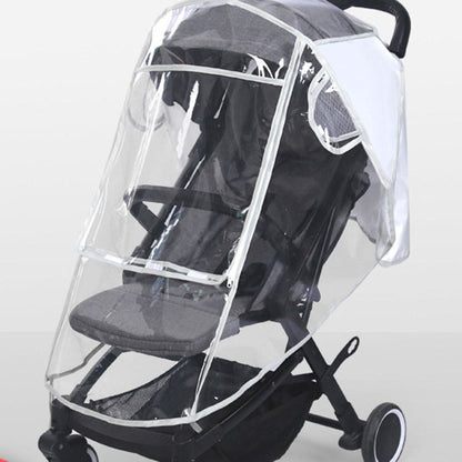 Universal Rain Cover for Strollers Protect Against Cover Snow Fo B - Image 5