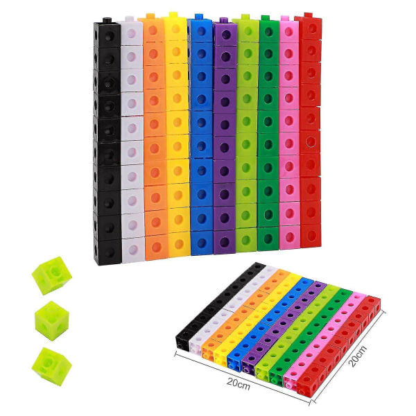 100pcs Children's Construction Toys Snap Cube Toys Educational - Image 5