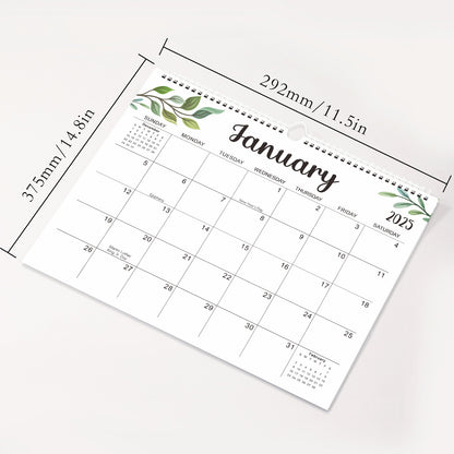 2025 Calendar - 14.5 x 11.4 inch 2025 Wall Calendar in Progress - Image 2