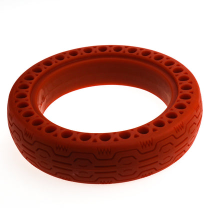 For Xiaomi electric scooter color solid tire multi-color honeycomb tire hollow airless tire M365 explosion-proof solid tire yellow - Image 5