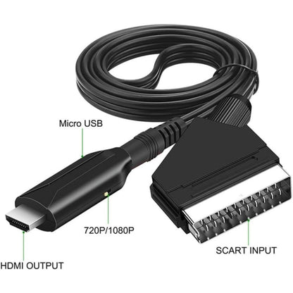 Scart to HDMI Converter, All-in-One SCART to HDMI Adapter, 1080P - Image 4