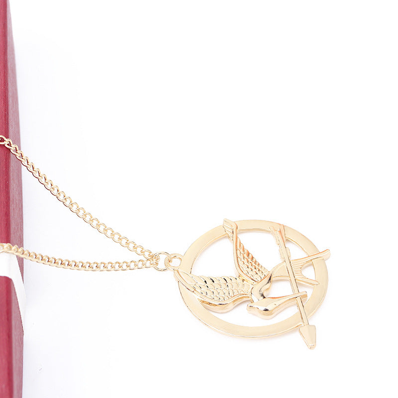 Mockingjay Necklace 3pcs Hunger Games Mockingjay - Image 4