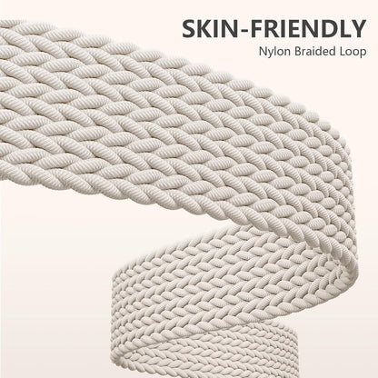 Fitbit Versa Strap Compatible with Sense Sense 2 Elastic Braided Nylon Sport Band - Image 3