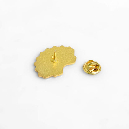 Enamel Pins - RBG Dissent Collar Pin & Female Justice Brooch - Image 2