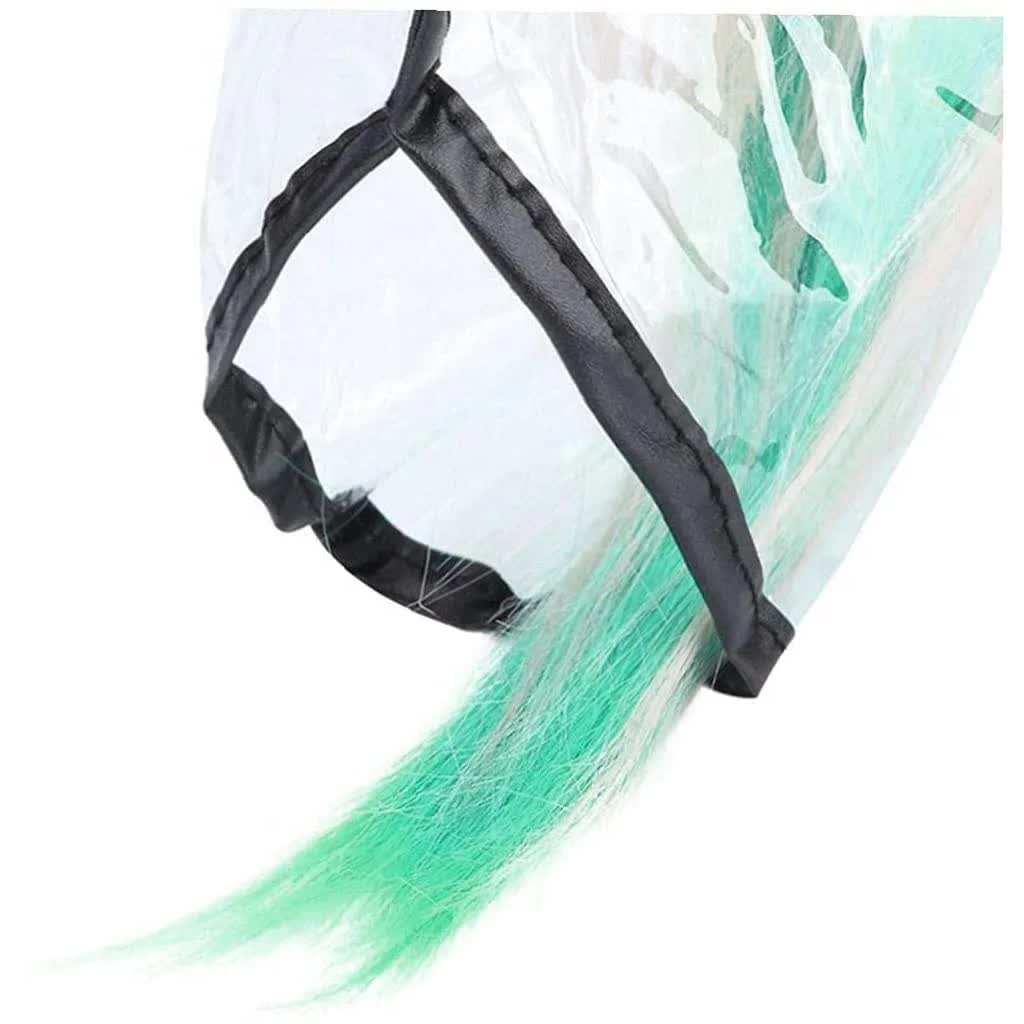 HZFLY 2 Pcs Easy Hair Washing Funnel & Apron for Upright Position Washing - Clear Hair Dye Cape for Home or Salon Use - Elderly, Handicapped, Disabled Clients - Image 3