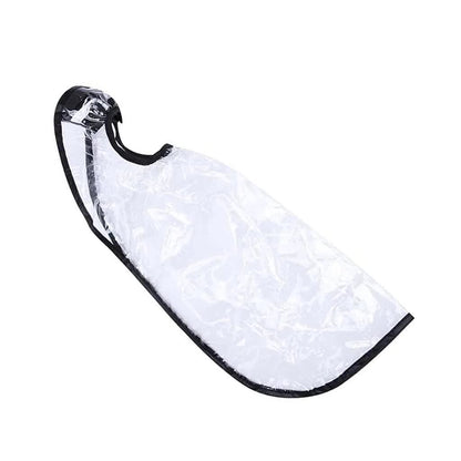 HZFLY 2 Pcs Easy Hair Washing Funnel & Apron for Upright Position Washing - Clear Hair Dye Cape for Home or Salon Use - Elderly, Handicapped, Disabled Clients - Image 4