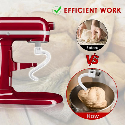 Spiral Dough Hook for KitchenAid 5Plus & 6QT Bowl-Lift Stand Mixers, Bread Hook Attachment for Kitchen aid Accessories and Attachments - Image 3