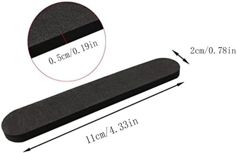 12pcs Hat Size Tape Hat Size Reducer Inserts Liner Foam Reducing Sizing Tape Sizer Self Adhesive for Hats Caps Make Smaller Sweatband Black - Image 2