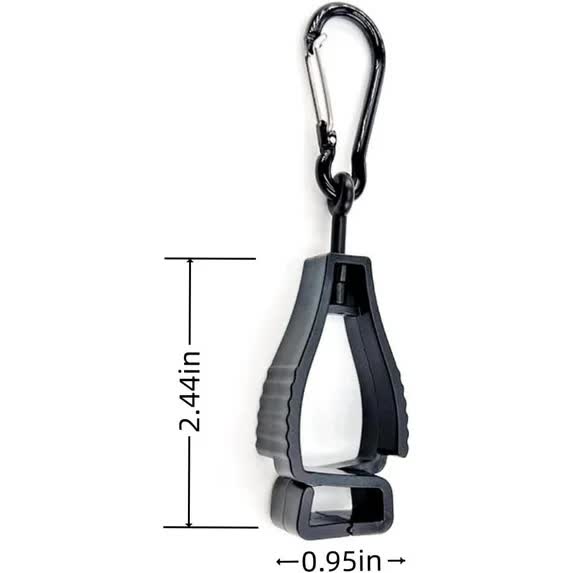 4pcs Glove Clips for work Glove Holders,Ideal for glove clips for construction - Image 2