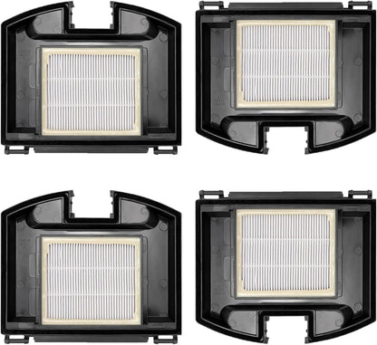 4 Pack HEPA Filters for Shark RV2310 Matrix Robot Vacuum Cleaner, Washable Filter Replacement Accessories
