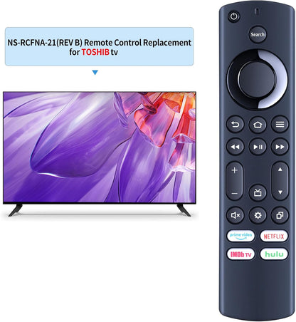 Replacement IR TV Remote Control for Insignia/Toshiba AMZ Smart TVs，Replace for NS-RCFNA-21 CT-RC1US-21 Remote - Image 2