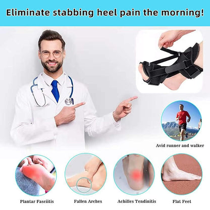Plantar Fasciitis Night Splint and Brace, Upgraded Planters Facetious Relief, Foot Drop and Achilles Tendonitis Relief Brace. Night Splint for Plantar Fasciitis Women & Men - Image 2