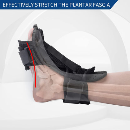 Plantar Fasciitis Night Splint and Brace, Upgraded Planters Facetious Relief, Foot Drop and Achilles Tendonitis Relief Brace. Night Splint for Plantar Fasciitis Women & Men - Image 3