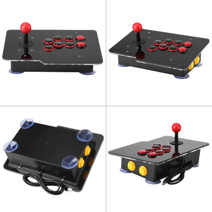8-Way Arcade Game Joystick, USB Controller, Zero Delay Arcade Stick Buttons for Sports, Racing, Fighting Games - Image 4