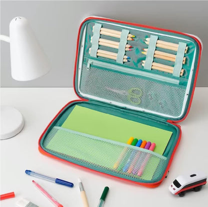 MÅLA Portable Drawing Case Red Polyester/Polypropylene 13 3/4x10 5/8'' - Image 4