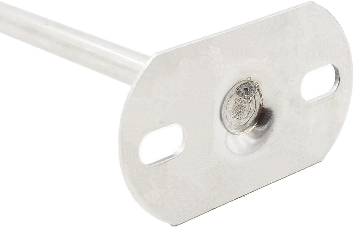 2 Pack Ceiling Mount Bracket, Stainless Steel Wardrobe Pipe Bracket Rod Holder Ceiling Holder,  Shower Curtain Closet Wardrobe Rod Lever Support Holder Pipe Flange Socket (25x250mm/1x10'') - Image 3