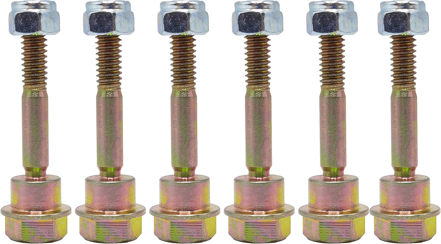 （Pack of 6 ） 580790401 588077502 Replacement Shear Bolts & Nuts Kit for Husqvarna 539976978, 595086601 2 Stage Snow Blowers/Snow Throwers 570XP 575XP 576XP - Image 3