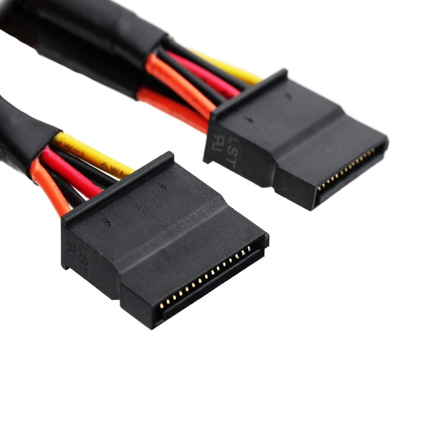 SATA 15 Pin x2 to Mini 6 Pin ATX Cord Compatible with Dell Inspiron 3653 3650 HDD SATA Power Cable 12inch/30cm - Image 4