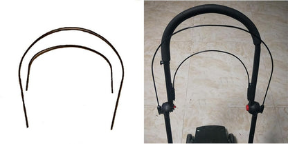 Iron Frame for Babyzen Yoyo Yoya Stroller - Sun Canopy Support Bracket, Pram Top Stent Replacement - Image 2