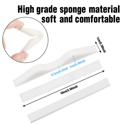 50 Pcs Microfiber Memory Foam Nose Bridge Pads Anti Fog Self Adhesive Protection Nose Cushion Sponge Strip Seal - Image 3