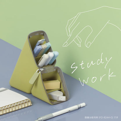 Pen Case  Portable Pen Holder Silicone Type  purple (violet) - Image 3