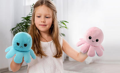 Reversible Octopus Plush Toy - Image 4