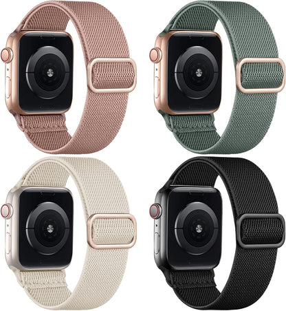 Compatible with Apple Watch Bands 4-Pack 38mm 40mm 41mm Wristband