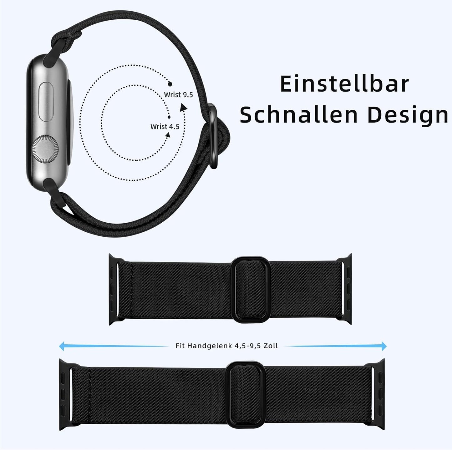 Compatible with Apple Watch Bands 4-Pack 38mm 40mm 41mm Wristband - Image 5