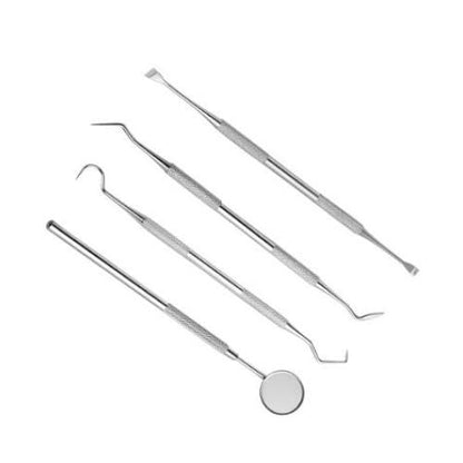 Dentist Stainless Steel Tartar Remover Set of 4 - Image 2