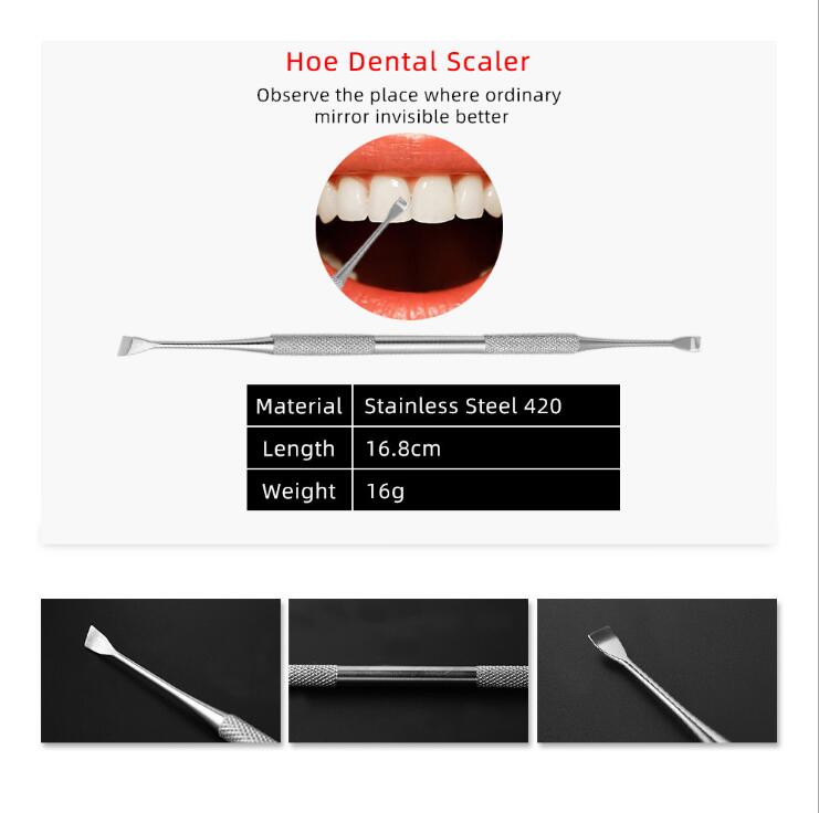 Dentist Stainless Steel Tartar Remover Set of 4 - Image 3