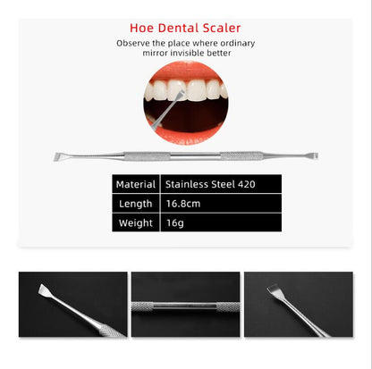 Dentist Stainless Steel Tartar Remover Set of 4 - Image 3
