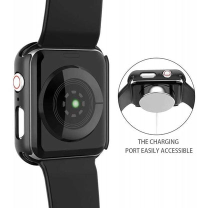 Compatible with Apple Watch 40mm Shockproof Case and 9H Tempered Glass 2-Pack Rose Gold - Image 7