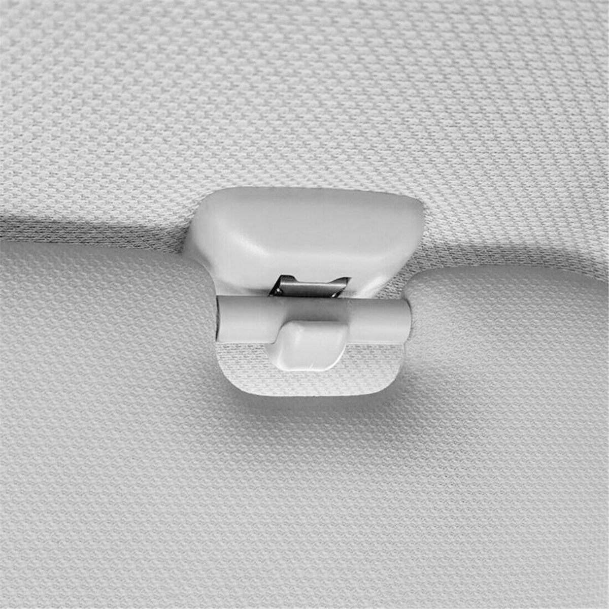2x Sun Visor Clip Hook Mount Holder Compatible with Audi A1 A3 A4 A5 Q3 Q5 B6 B7 B8 - Image 2