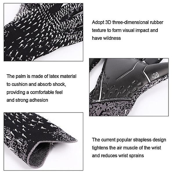 1 Pair Size 6 Goalkeeper Gloves Football Gloves - Image 3