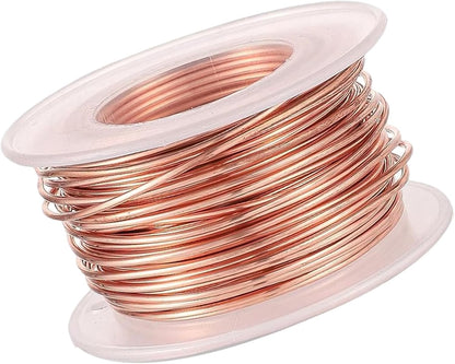 Pure Copper Wire 20m for Gardening Air Plant Stands Vegetable Growing