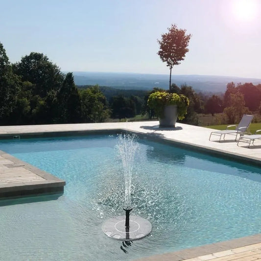 Solar Fountain with Solar Cell 16 cm Black for Garden Water Feature - Image 5