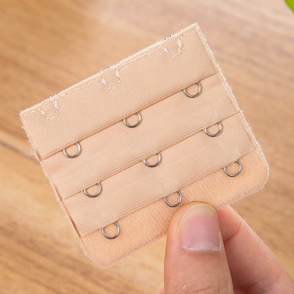 Bra Extender 2 Hooks 3 Hooks 4 Hooks 12-Pack Black White Beige Pink Bra Strap Extensions - Image 6