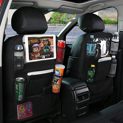2-PACK Universal car back seat mobile/tablet multiple holders Black Black Black - Image 6