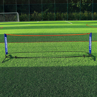 Portable Foldable Standard Professional Badminton Net Indoor Outdoor White 5.1m - Image 5