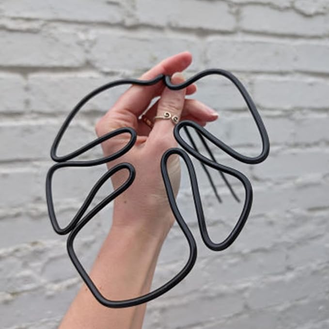 Monstera-shaped plant support, reusable sturdy alloy plant support, plant support for indoor and outdoor plants, including Flow - Image 3