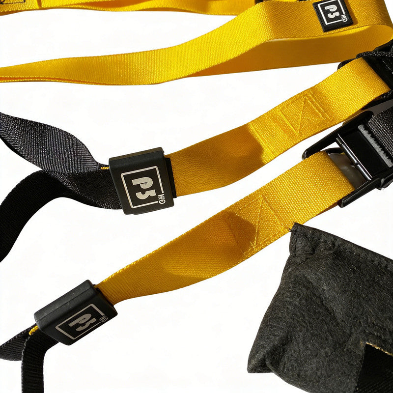 Pro Suspension Trainer Straps | Commercial-Grade Nylon | Adjustable | Full-Body Home Gym with Door Anchor & Carry Bag | Portable Fitness for Home, Gym & Travel - Image 4