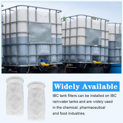 2pcs Nylon IBC Filter, IBC Rainwater Tank Filter Washable IBC Replacement Filter Nylon - IBC Tank Lid Fitting (105mm) - Image 3