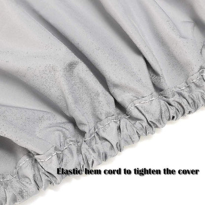 Outdoor Waterproof Chair Covers 2-Pack for Pontoon Boat Bench Protector Oxford Fabric Compatible with Pedestal Captain Chair - Image 5