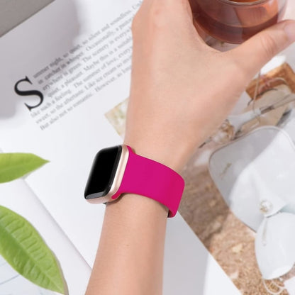 Soft Silicone Sports Bands Compatible with Apple Watch 40mm 38mm 41mm Series 7/6/5/4 Women Men - Image 5