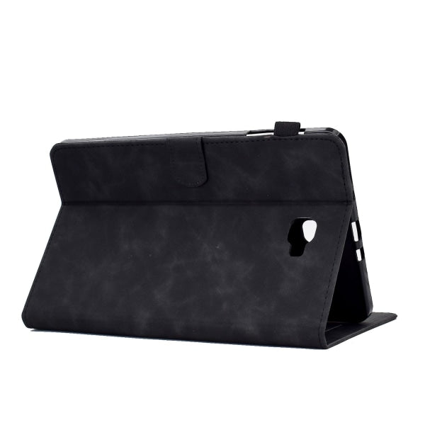 Compatible with Samsung Galaxy Tab A 10.1 2016 T580 T585 Shockproof Case Black Pu Leather Butterfly Floral Pattern Samsung - Image 4