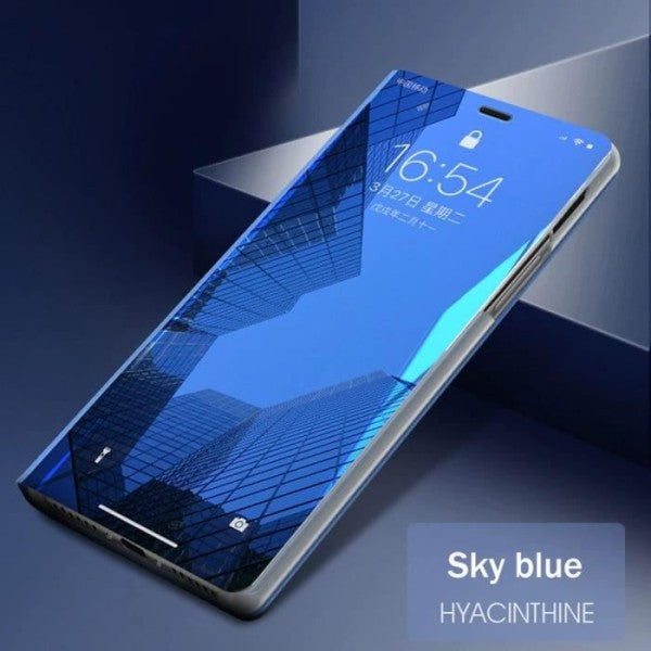 Compatible with Samsung S21 FE Transparent Blue Full Body Protection Smart Case 360 Samsung - Image 2