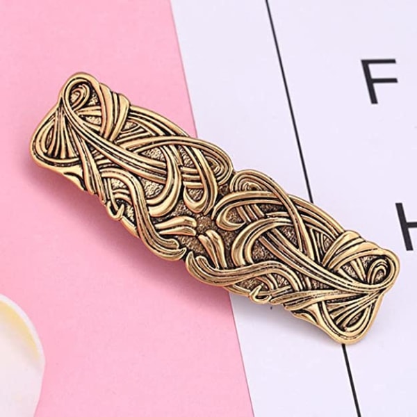 Vintage Celtic Hair Clip Medieval Viking Hair Accessories_max - Image 3