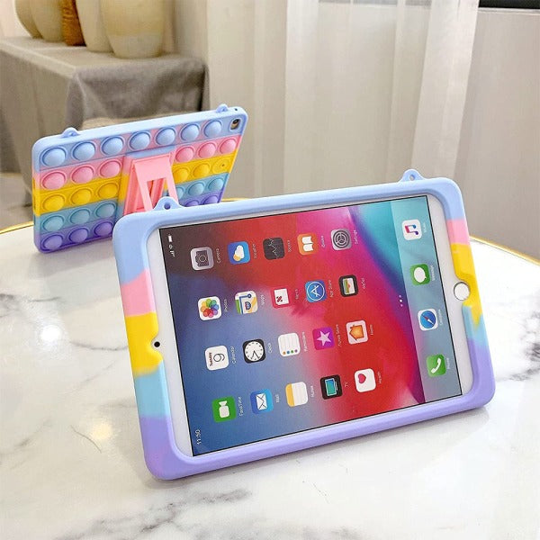 compatible with Tablet Case-Bear Head Color + Lanyard-IPAD mini 4_max - Image 4
