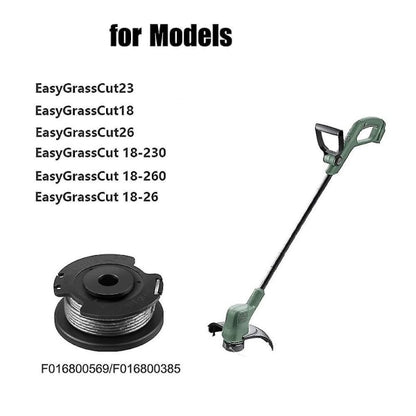 Bosch Grass Trimmer Line Spool 6-Pack F016800569 Compatible with EasyGrassCut 23 26 18 18-230 18-260 18-26 Replacement - Image 2